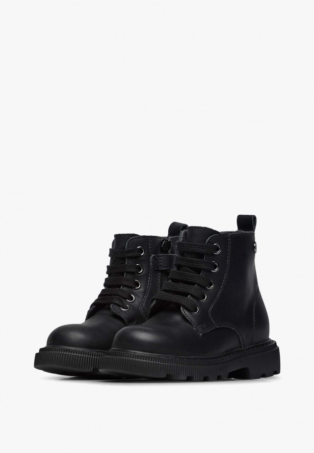 NATURINO FOSTER 2Stiefeletten aus Leder, Schwarz