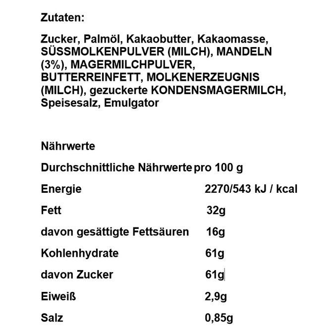 Daim Riegel, 3er Pack, 3x28g von Daim