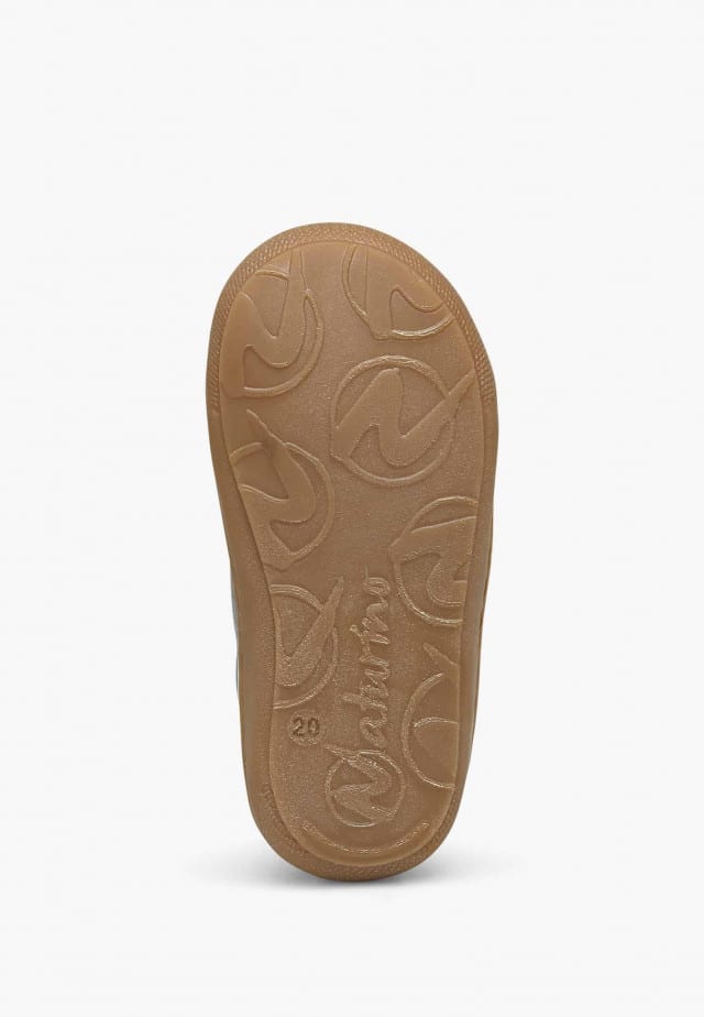 NATURINO COCOONLauflernschuhe aus Nappaleder, Grau
