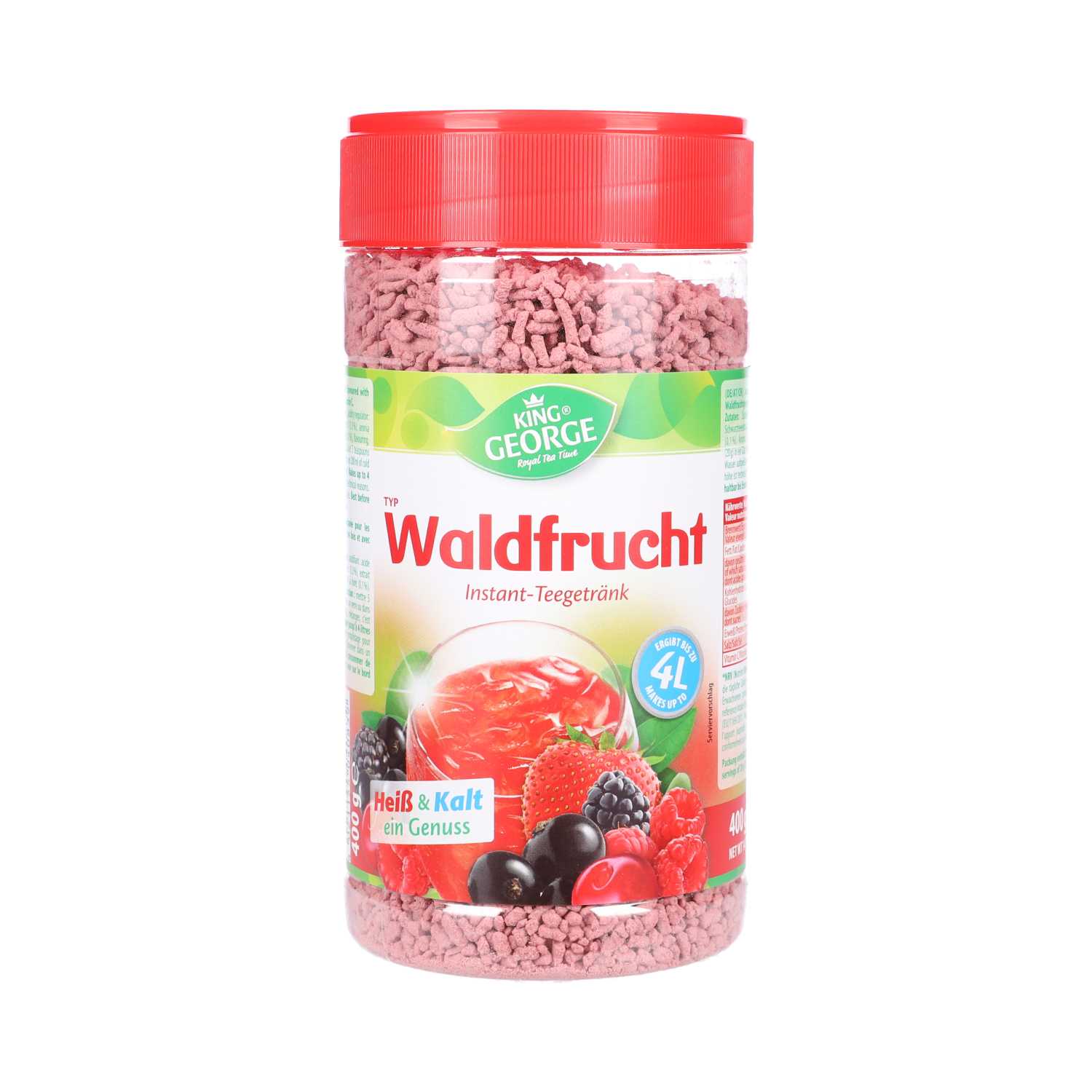 King Georg Instant-Teegetränk Wildfrucht 400 g