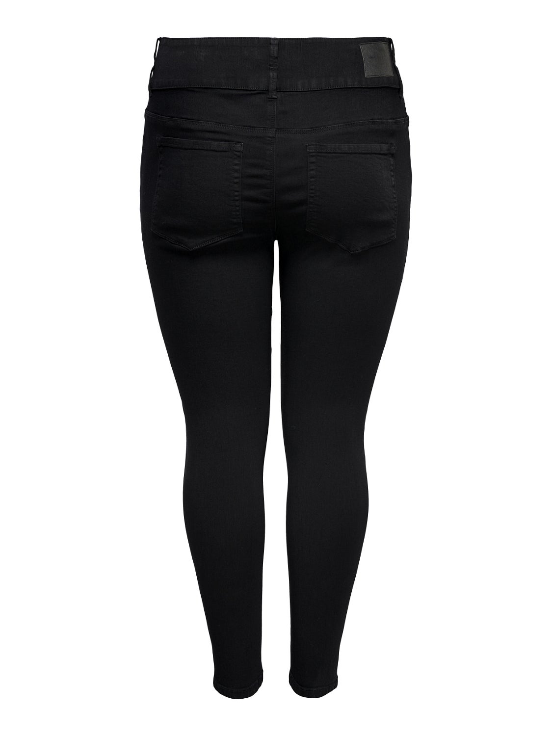 CARANNA Hohe Taille Skinny Fit Jeans Black