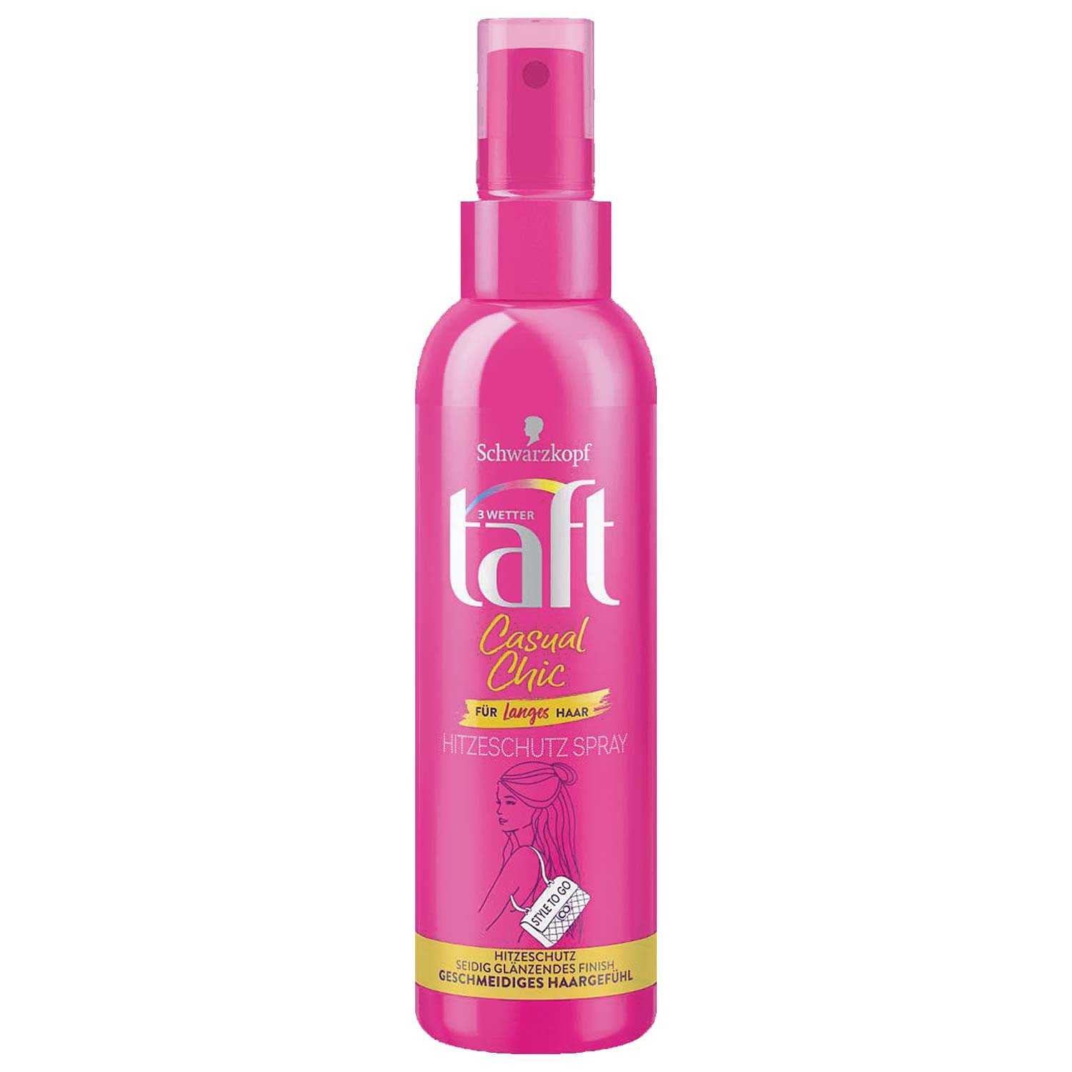 Schwarzkopf 3 Wetter Taft Casual Chic Hitzeschutz Spray 150 ml