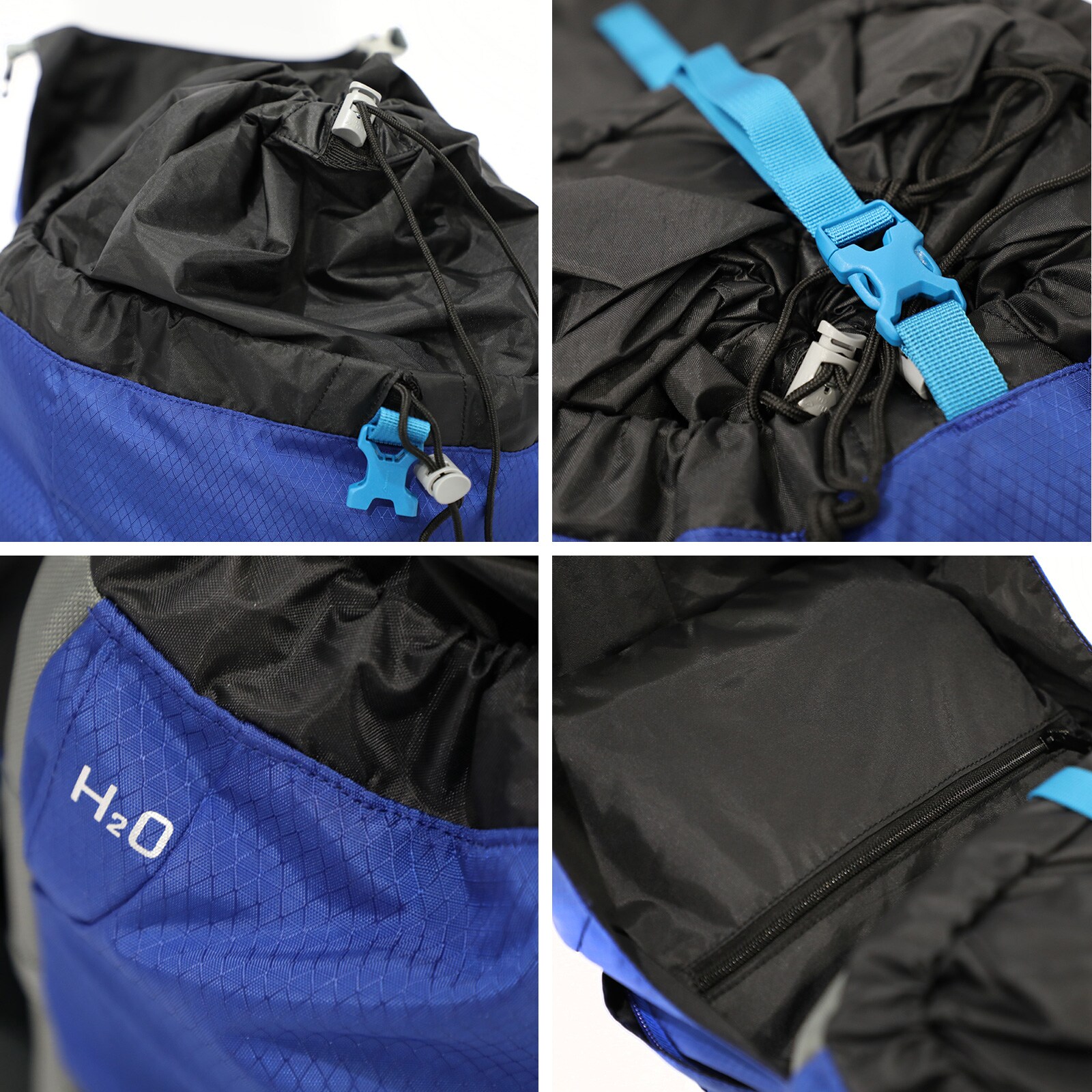 VANGO Trekkingrucksack Denali Pro 60:70 L Outdoor Wander Rucksack Regenschutz Farbe: Classic Blue