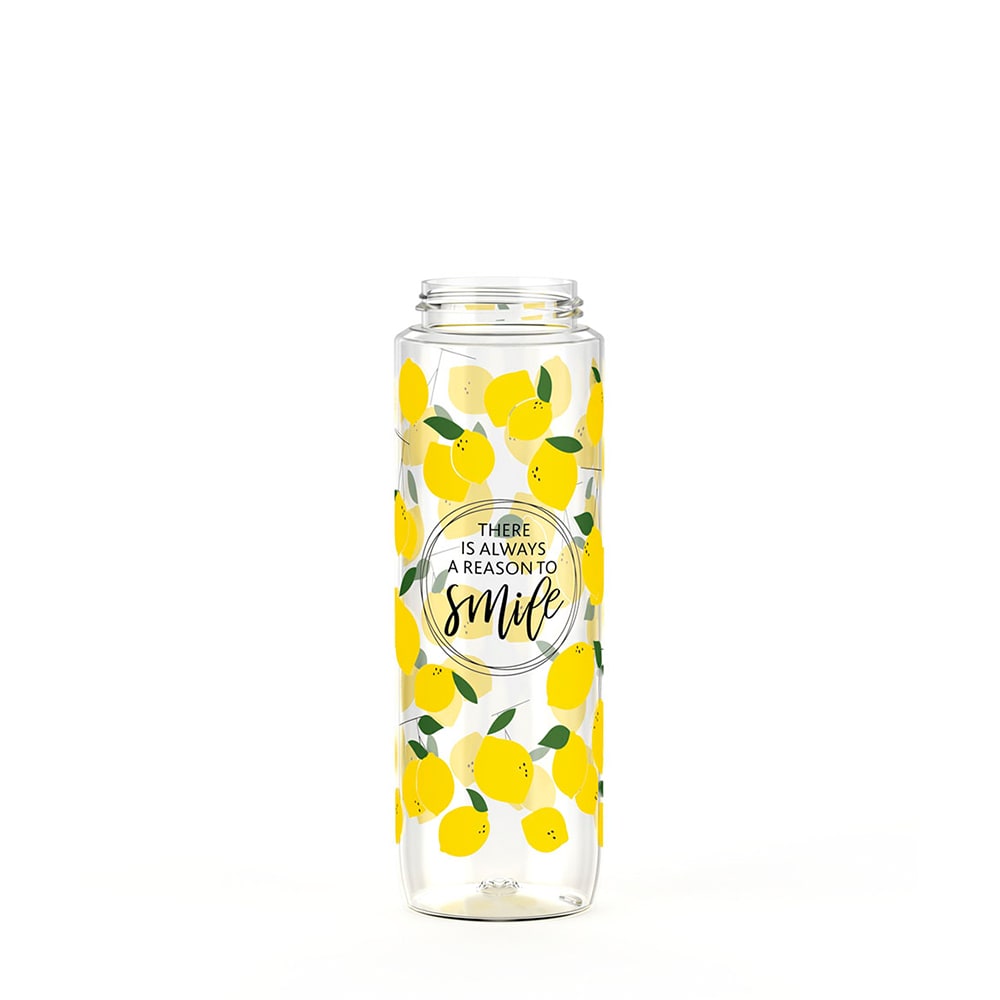 Drink2Go Tritan Trinkflasche, Motiv: Smile