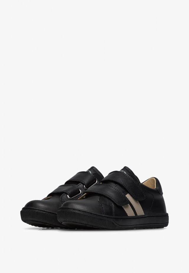 NATURINO RERY VL.Sneakers aus Leder, Schwarz