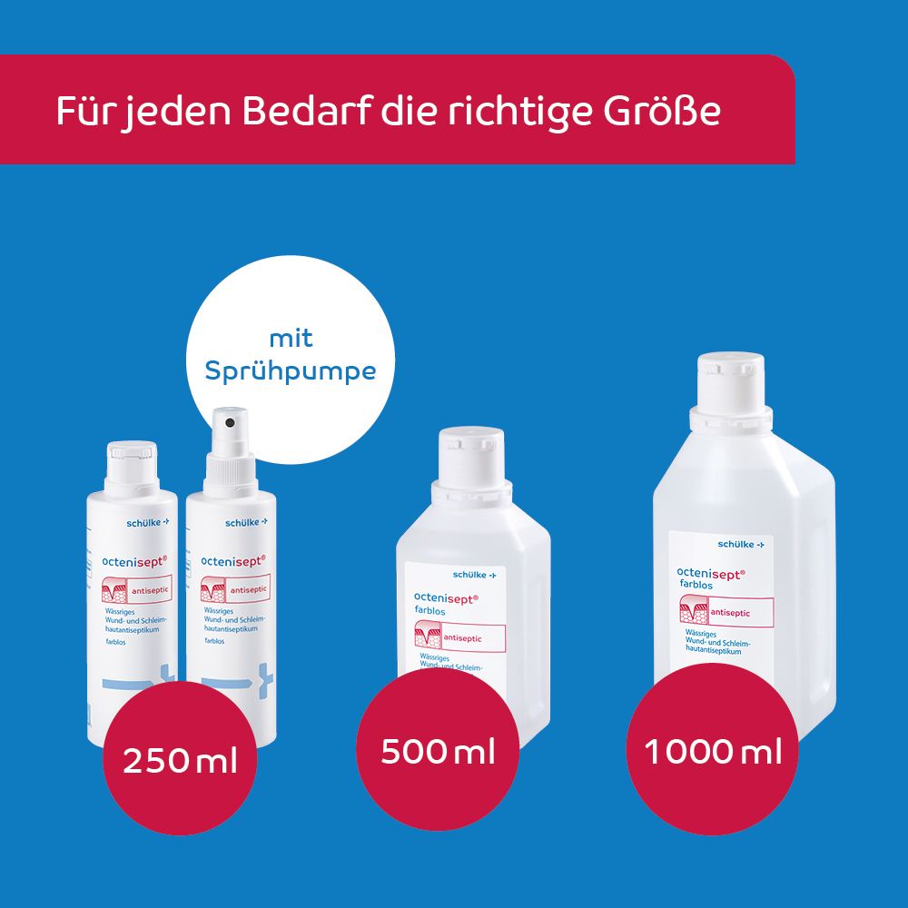 octenisept® Wässriges Wund- und Schleimhautantiseptikum mit Sprühpumpe
