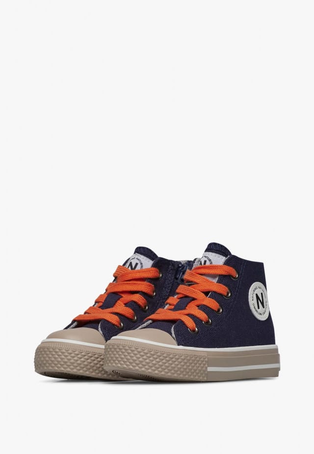 NATURINO YLFAS.Sneakers aus Stoff, Marineblau