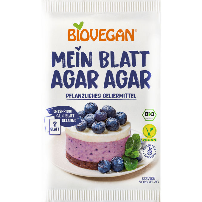 BIO Agar Agar, 2,5g von Biovegan