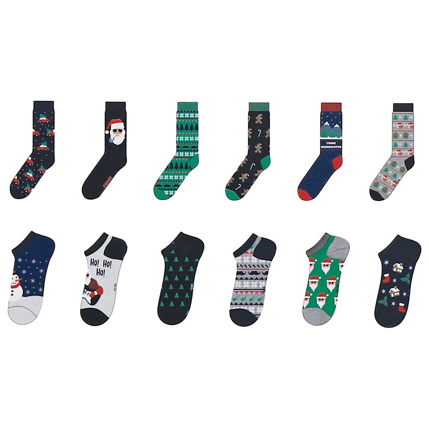 Adventskalender Socken für Männer