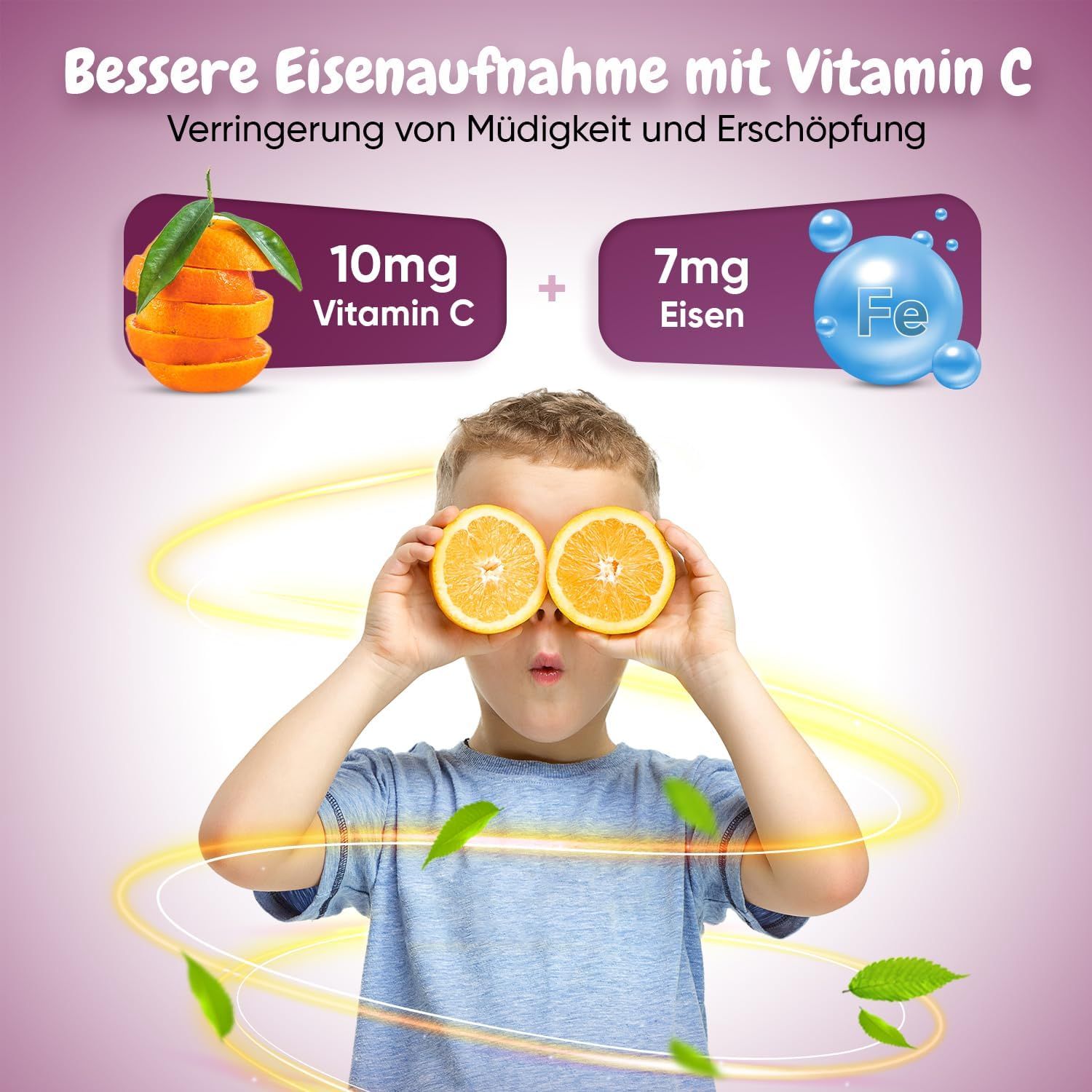 maxmedix Eisen & Vitamin C für Kinder