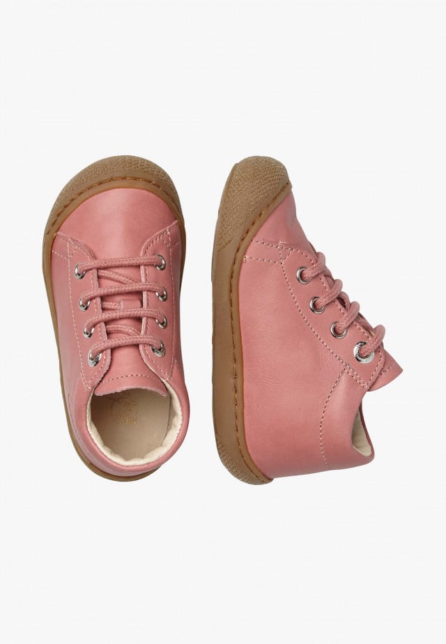 NATURINO COCOONLauflernschuhe aus Nappaleder, Hellrosa