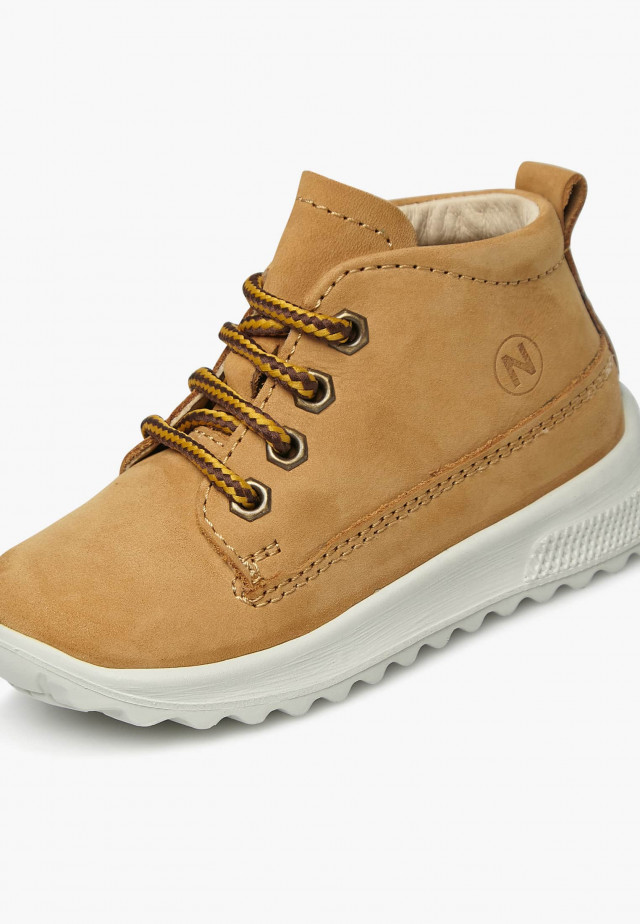 NATURINO KODRIG WPSchuhe aus Veloursleder, Ockergelb