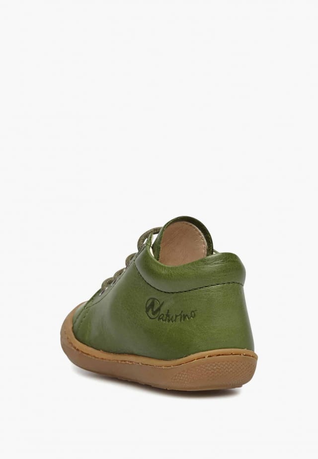 NATURINO COCOONLauflernschuhe aus Nappaleder, Grün