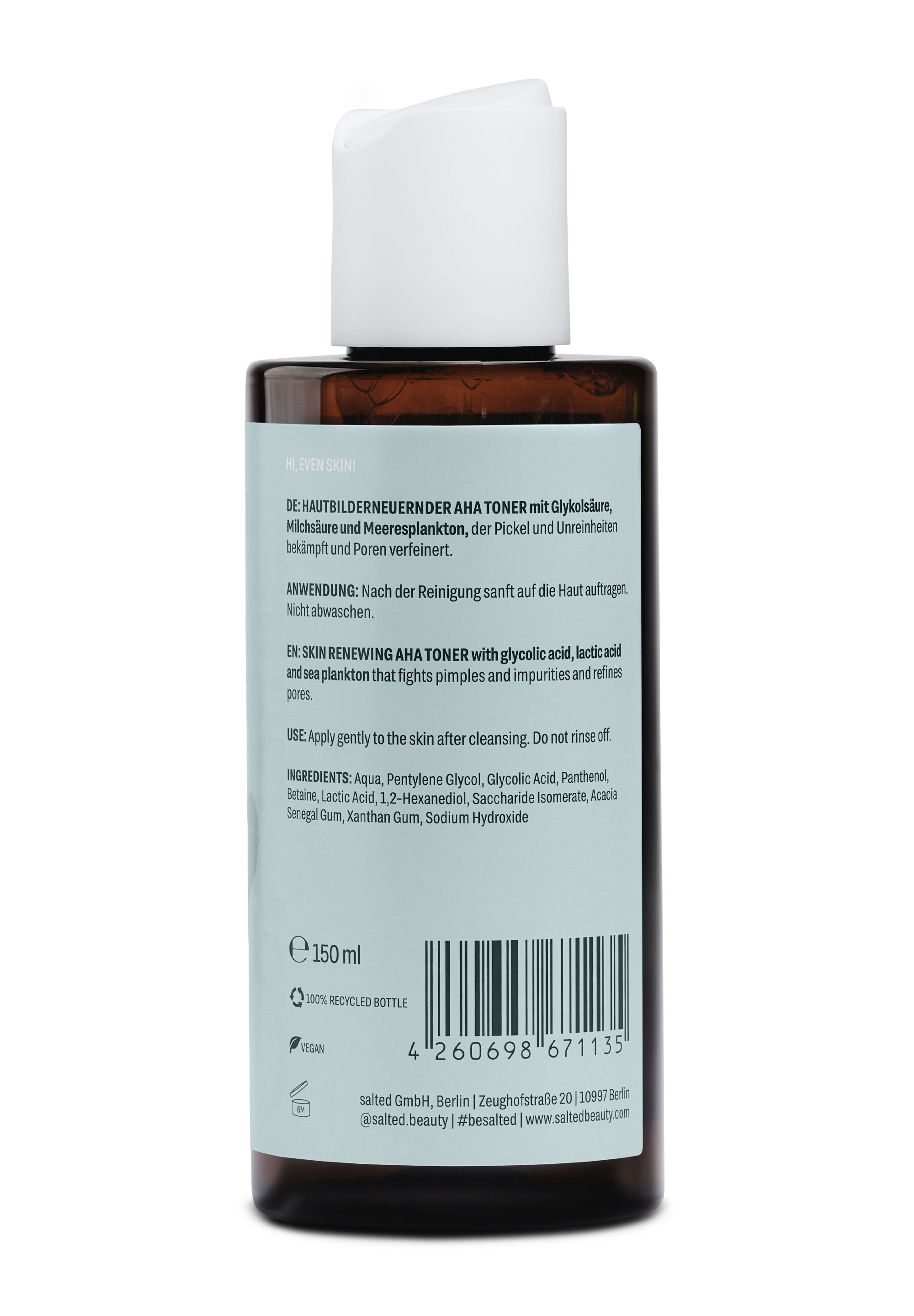 Hautbilderneuernder AHA Toner