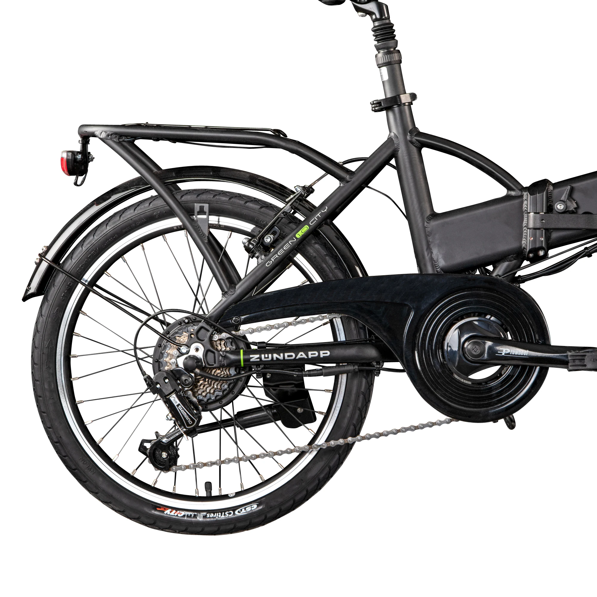Zündapp Green 1.0 E Bike 20 Zoll Elektro Klapprad für Erwachsene 150 - 180 cm 6 Gänge