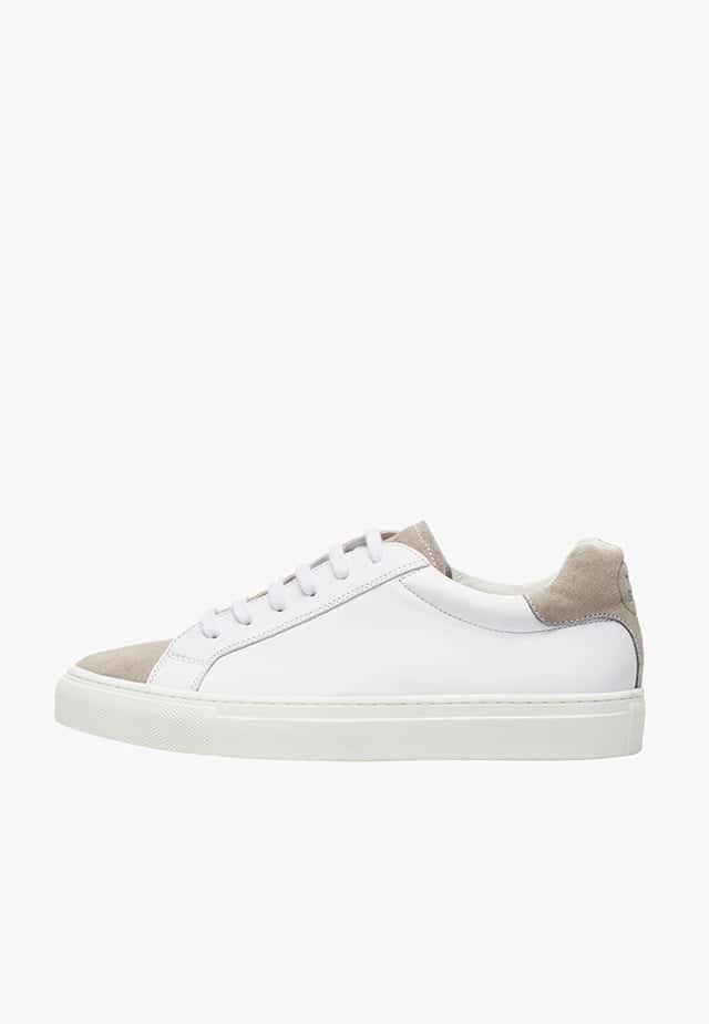NATURINO TWINSSneakers aus Leder, Grau / Weiß