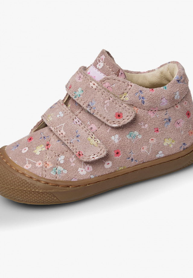 NATURINO COCOON VLLauflernschuhe aus Veloursleder, Rosa