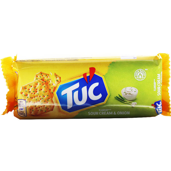TUC Sour Cream & Onion, 100g von Tuc