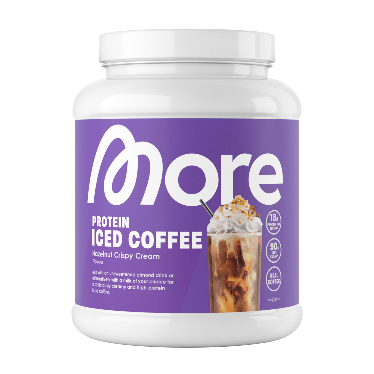 Protein Iced Coffee: Protein Kaffee Hazelnut Crispy Cream