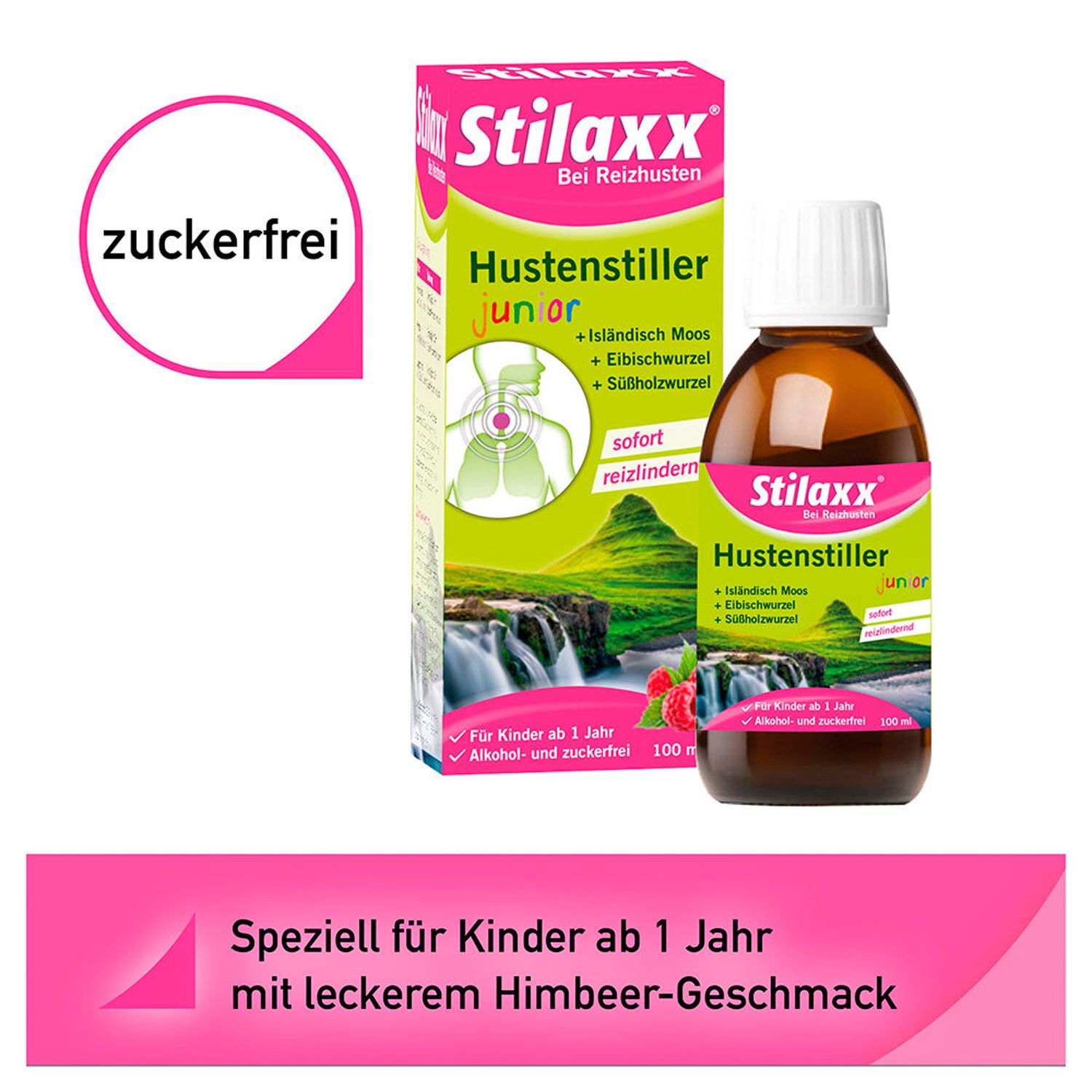 Stilaxx Hustenstiller junior bei Reizhusten