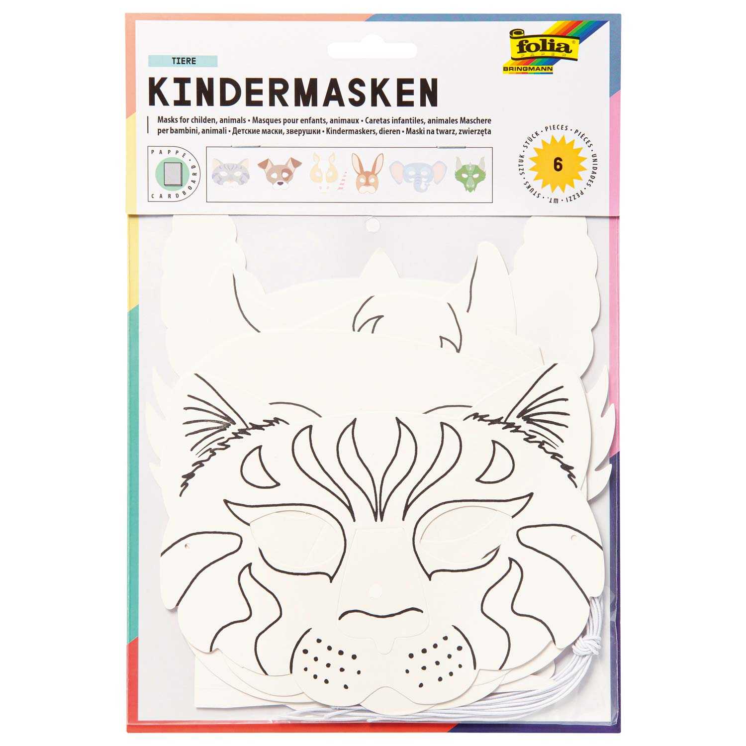 FOLIA Kindermasken 4fach