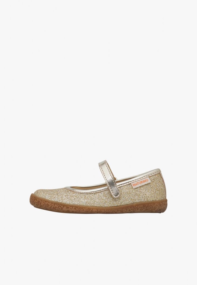 NATURINO PAVIABallerinas mit Riemchen, Platin