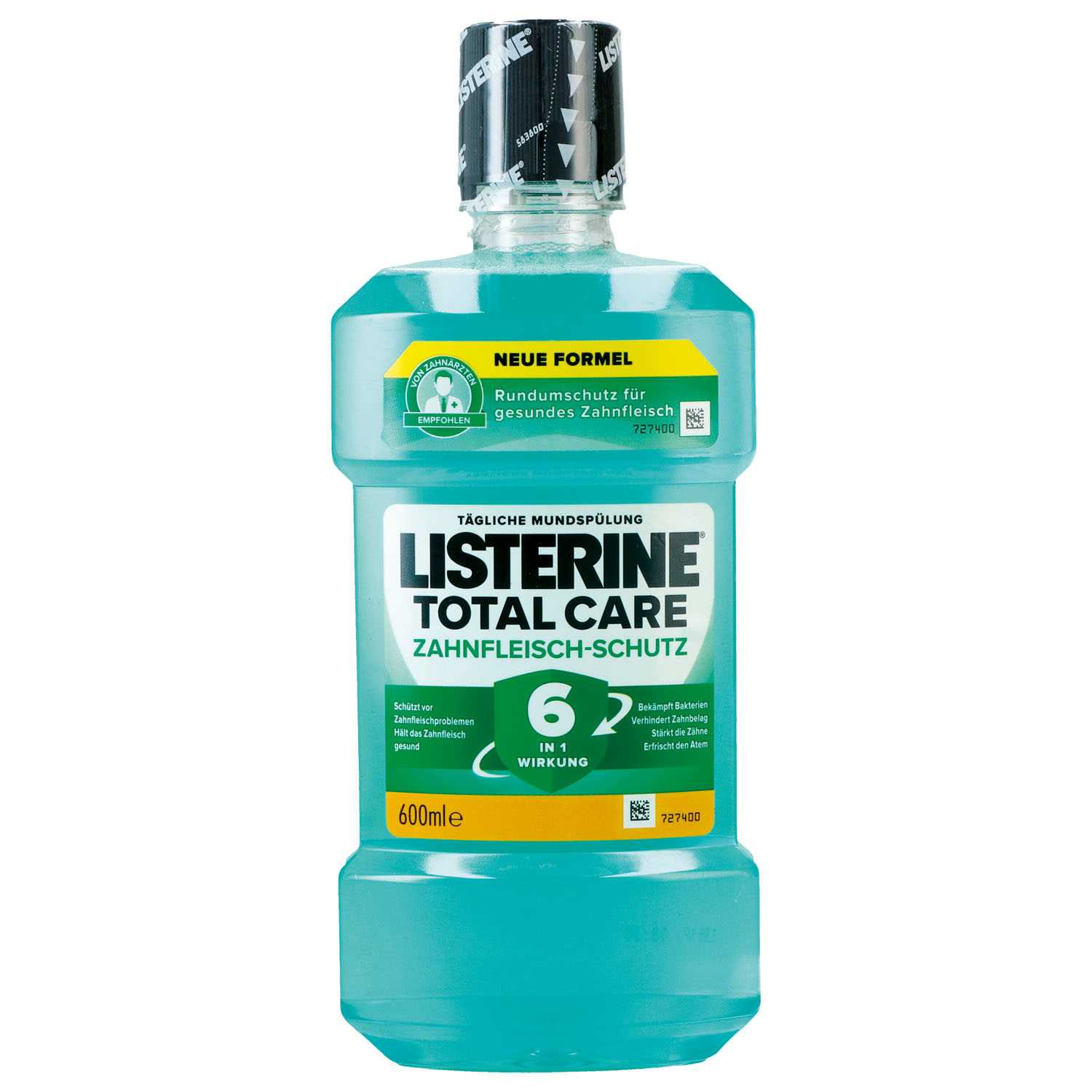 Listerine Mundspülung Total Care Zahnfleisch-Schutz 600 ml