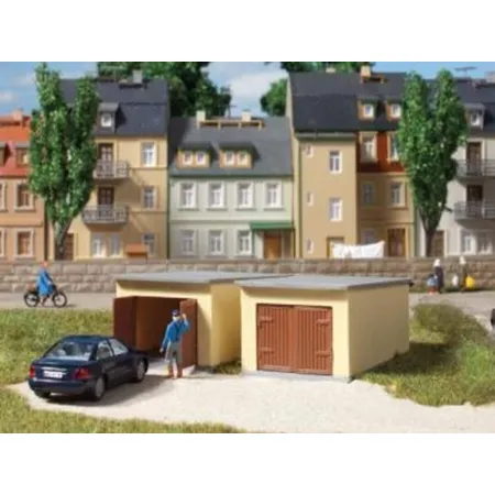Auhagen 12341 - Garagen, Spur H0 und Spur TT
