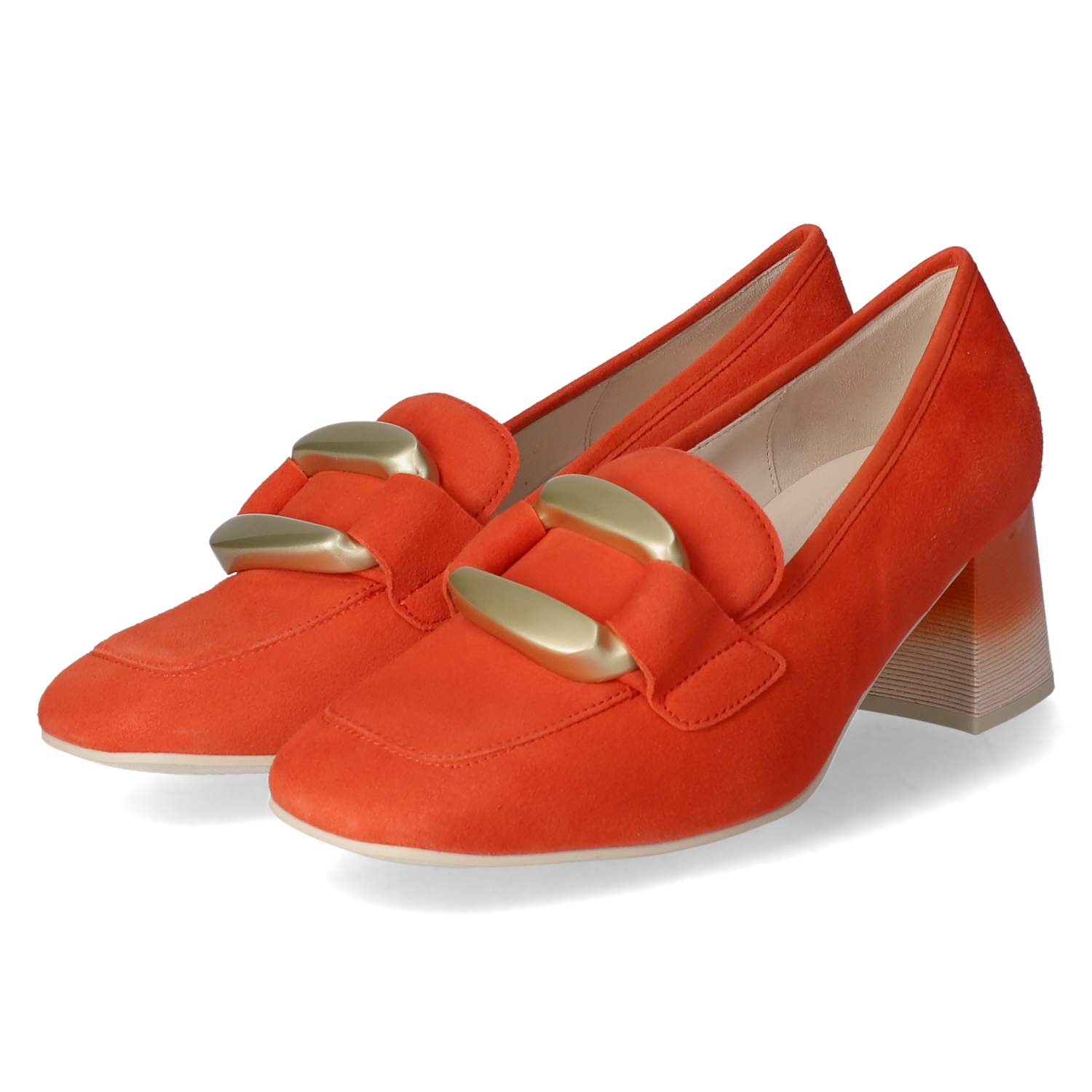 Gabor Hochfront-Pumps - pumpkin(gold matt)