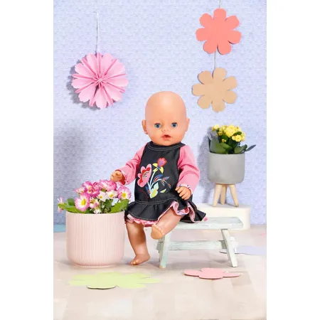 Dolly Moda Jeans Kleid 43cm