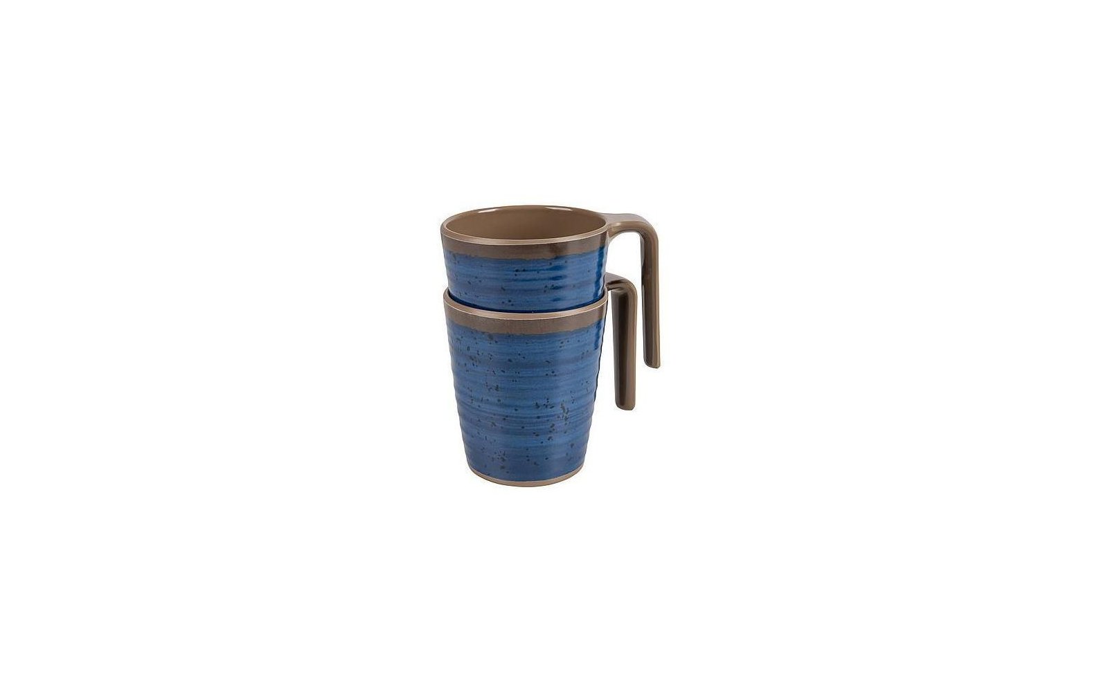 Bo-Camp Halo Geschirrset  12 teilig blau