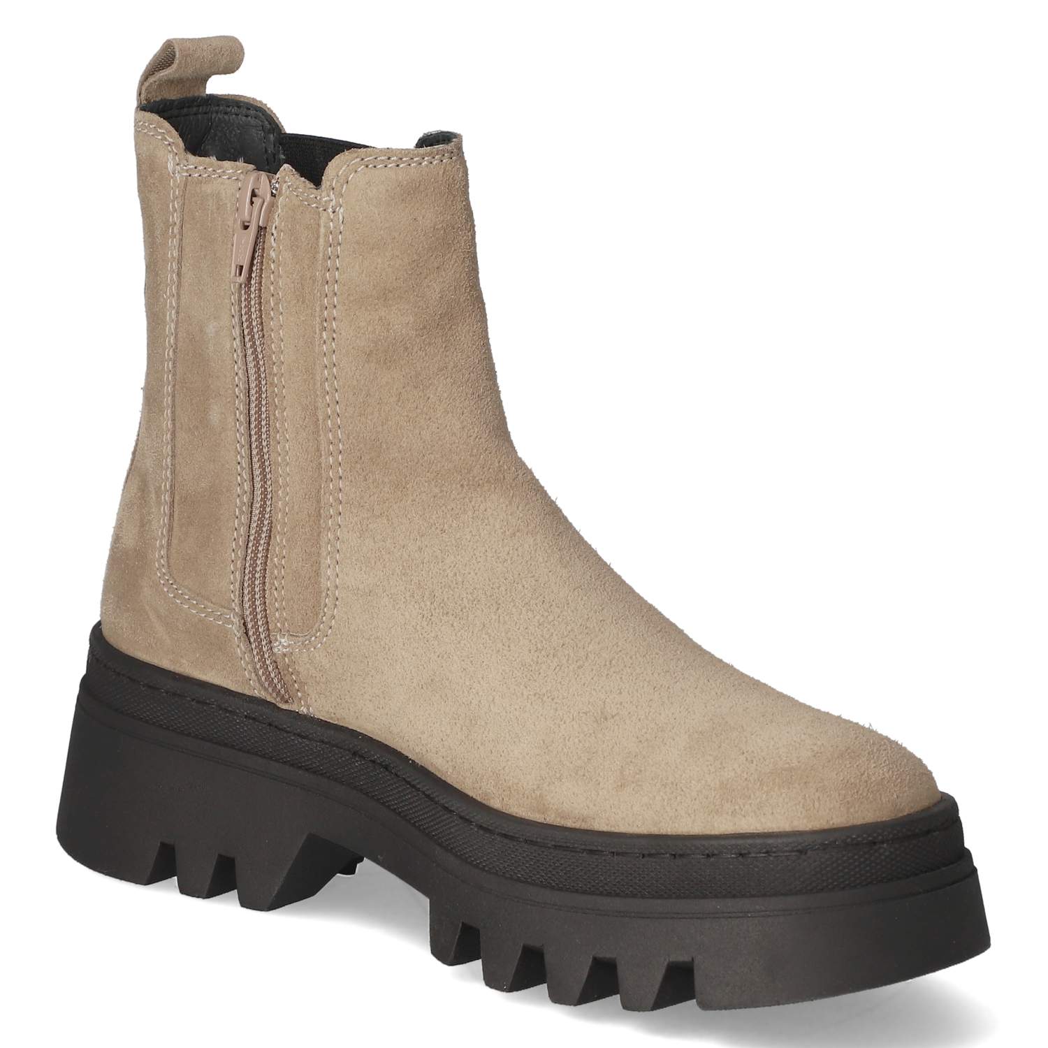 Apple of Eden Chelsea Boots - taupe