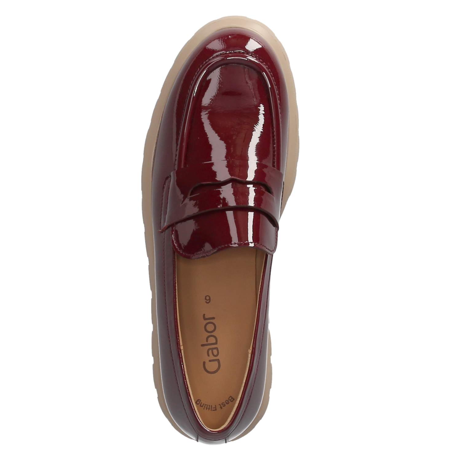 Gabor Slipper  - aubergine