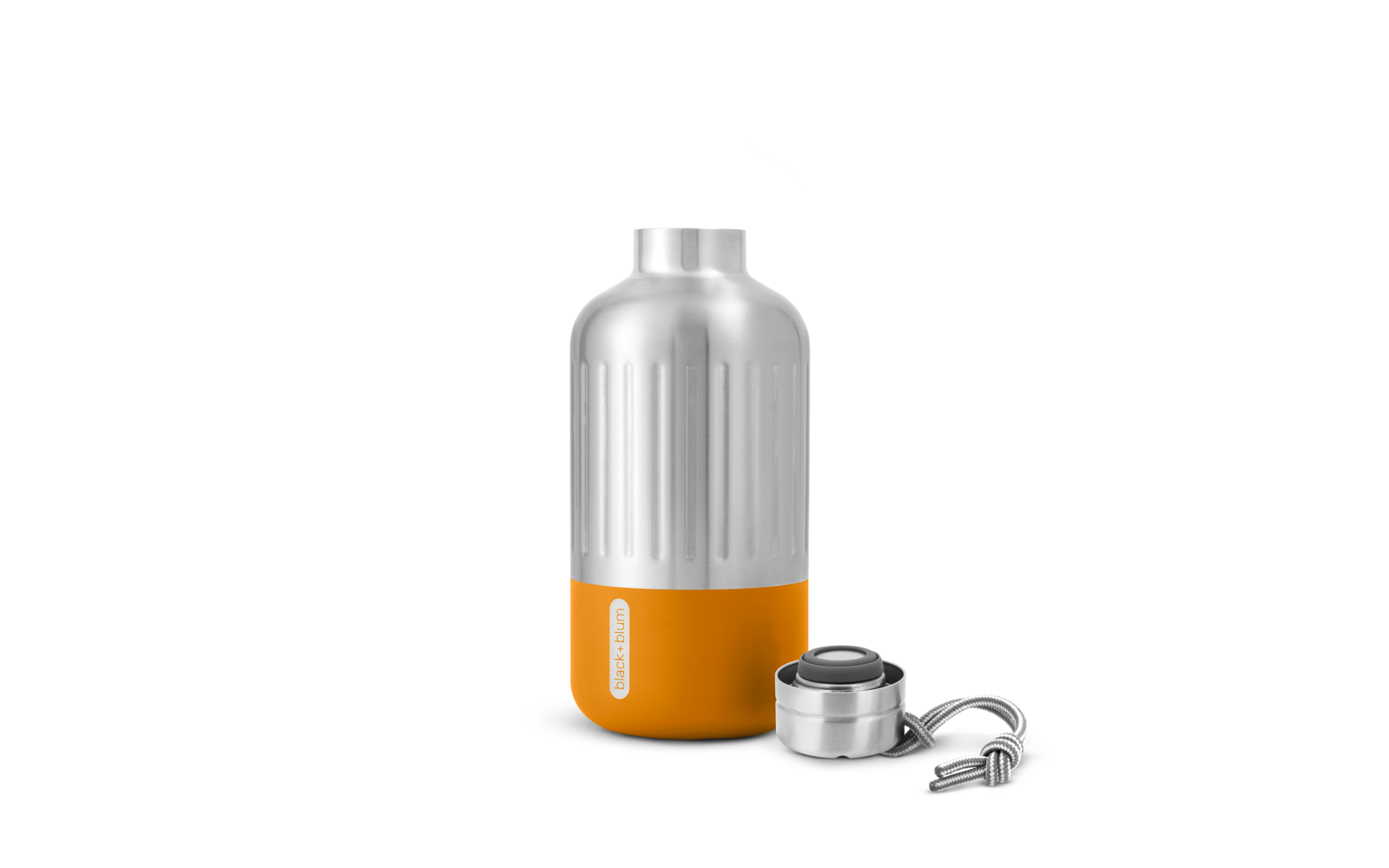 Black and Blum Explorer Isolierflasche klein 650 ml orange