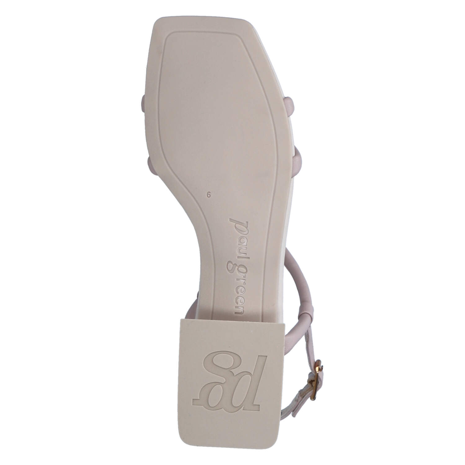Paul Green Riemchensandalen - beige