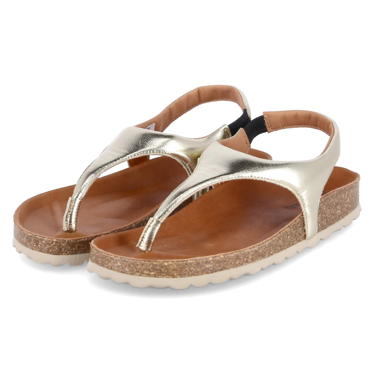 Verbenas Sandalen REAGAN LAME - oro