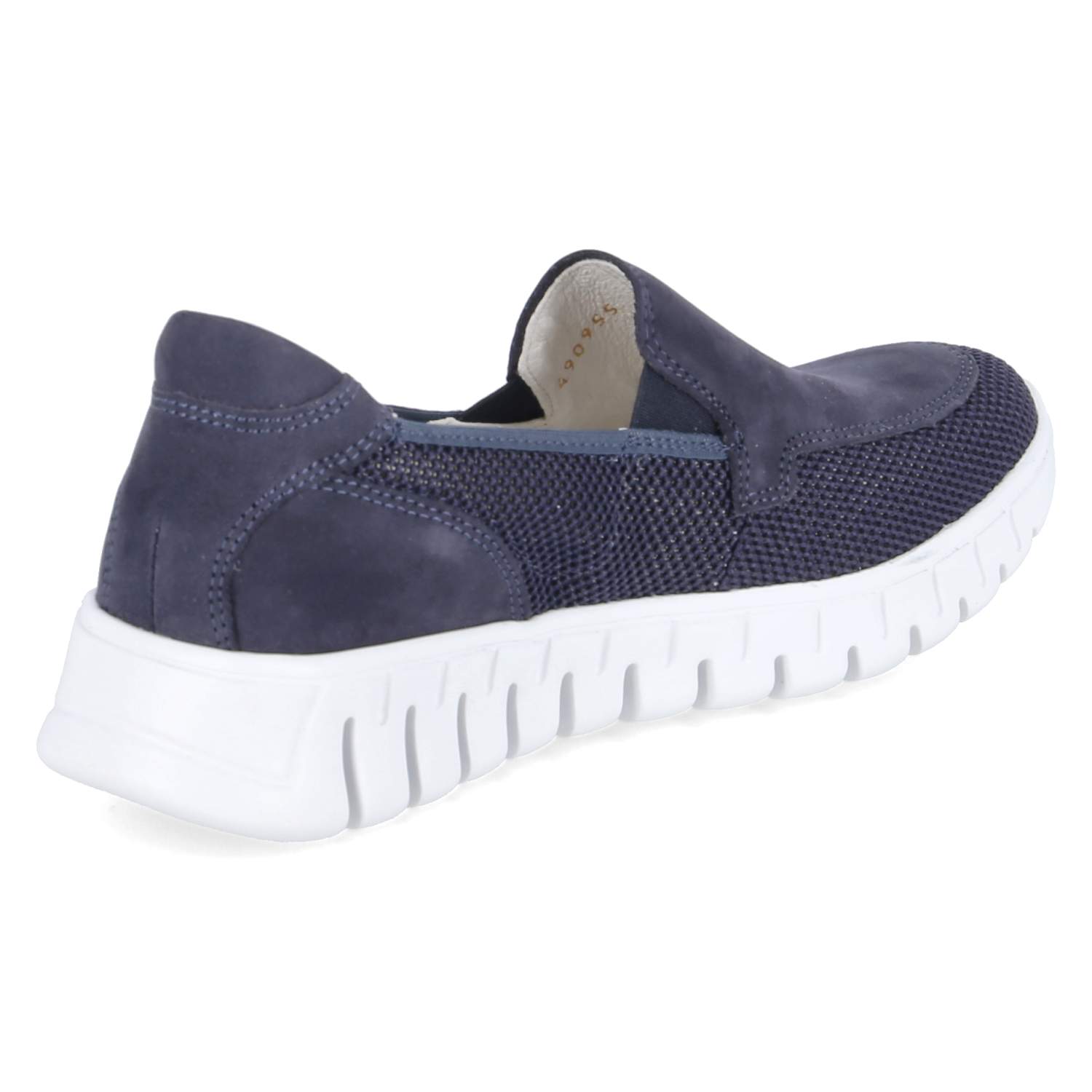 Waldläufer Slipper H-BIRDY - marine blue