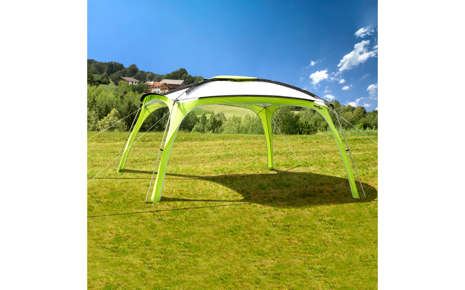 Brunner Medusa II 4 x 4 Pavillon 400 x 400  cm grün