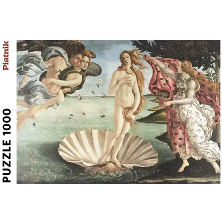 Piatnik Puzzle Die Geburt der Venus, 1000 Teile