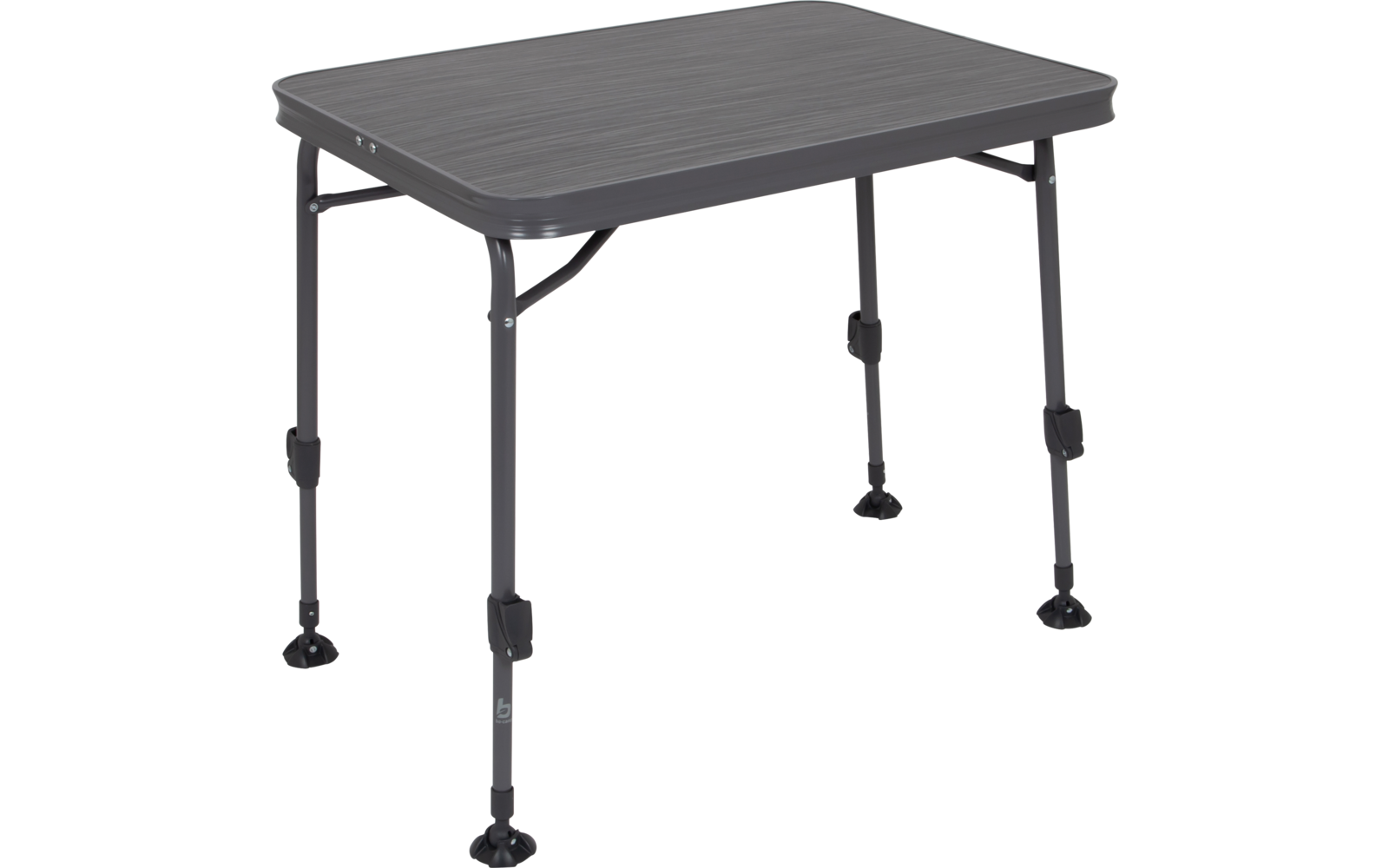 Bo-Camp Campingtisch Logan Alu stufenlos verstellbar 80 x 60 cm