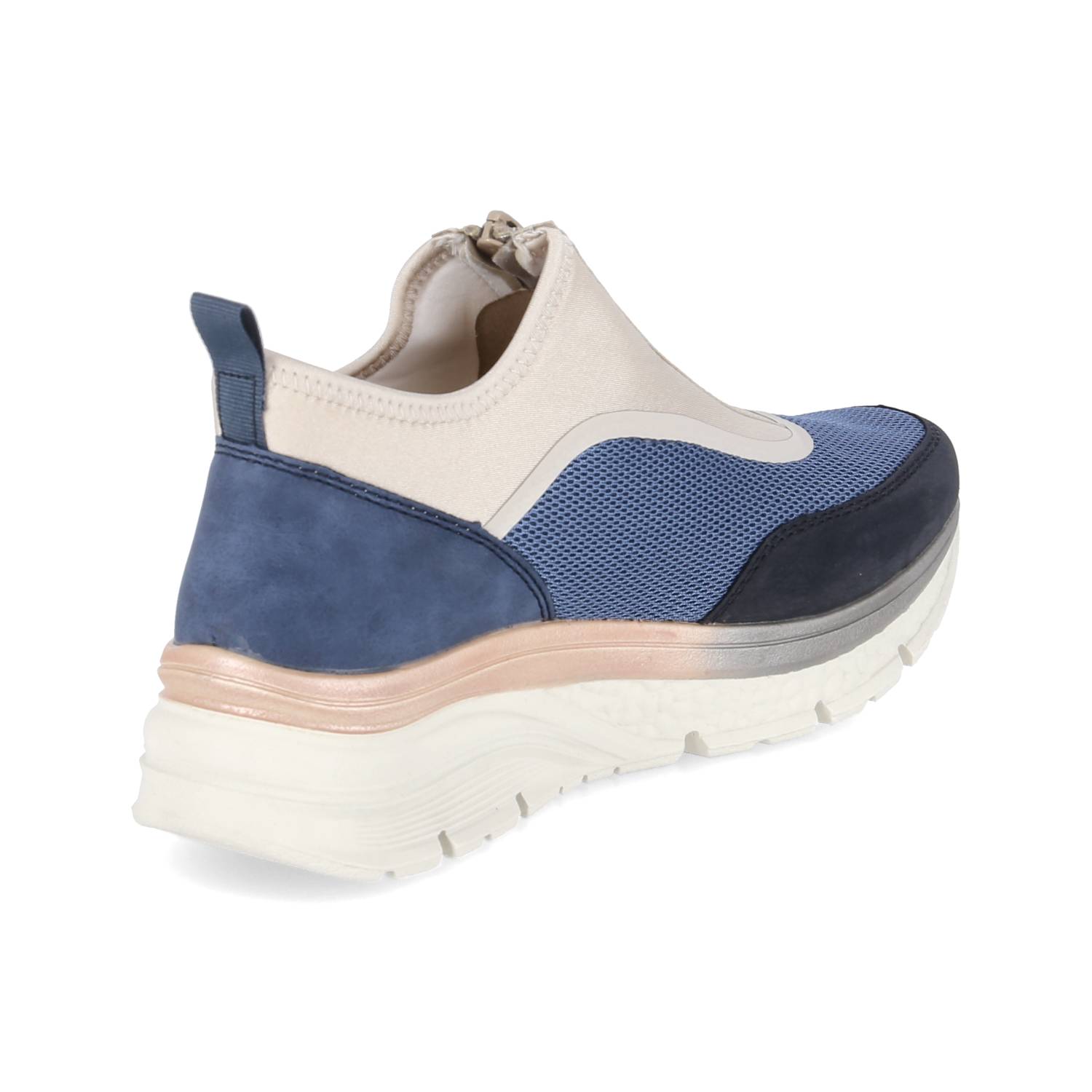 Rieker Low Sneaker - adria/marble/heaven/fog-silver