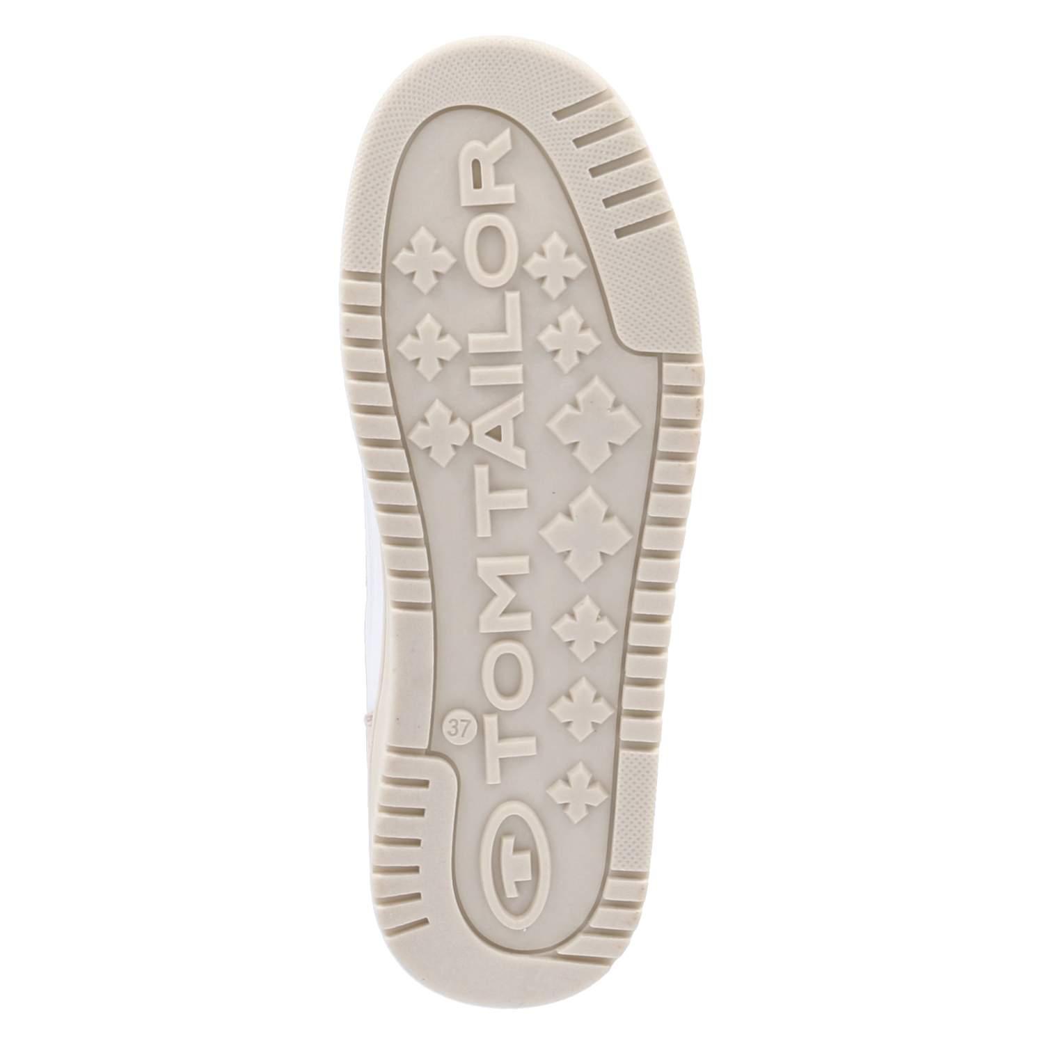 Tom Tailor Low Sneaker - white-nude