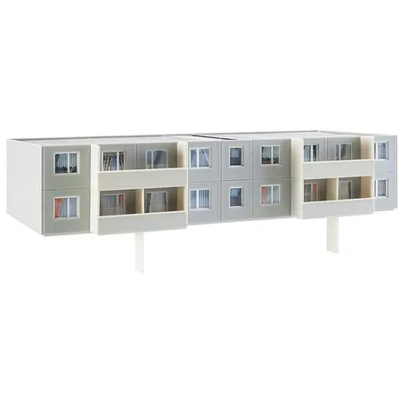 FALLER - Plattenbau Typ P2 Ergänzung