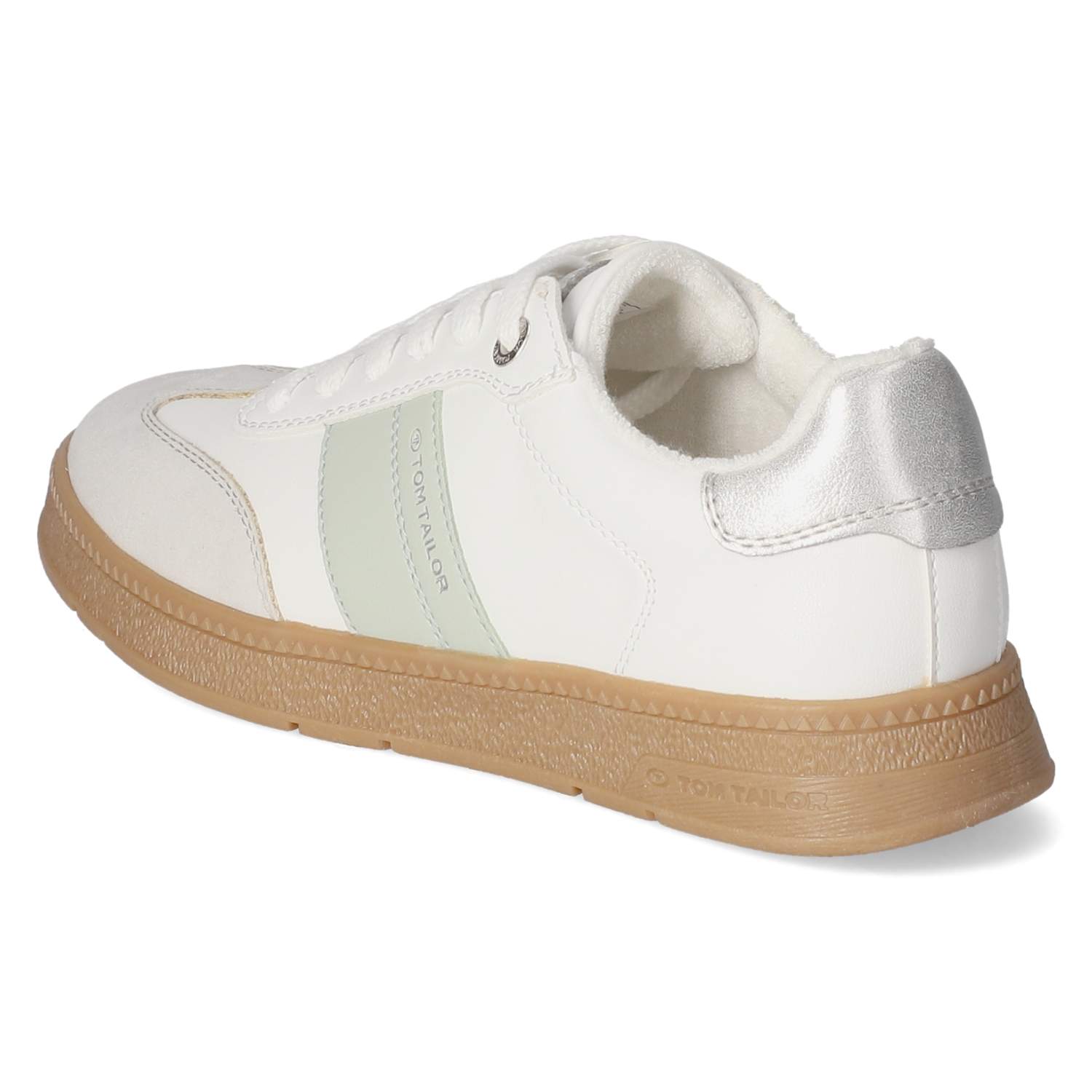 Tom Tailor Low Sneaker - white-mint