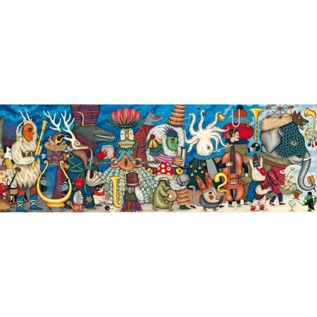 Djeco Puzzle Gallerie: Fantasy Orchestra, 500 Teile