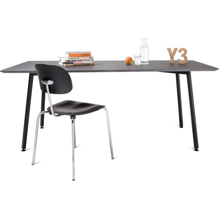 Modulor Tisch Y3 Stahl schwarz 10°