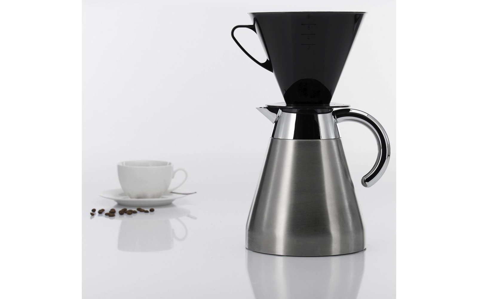 Westmark Kaffeefilter Four 4 Tassen schwarz