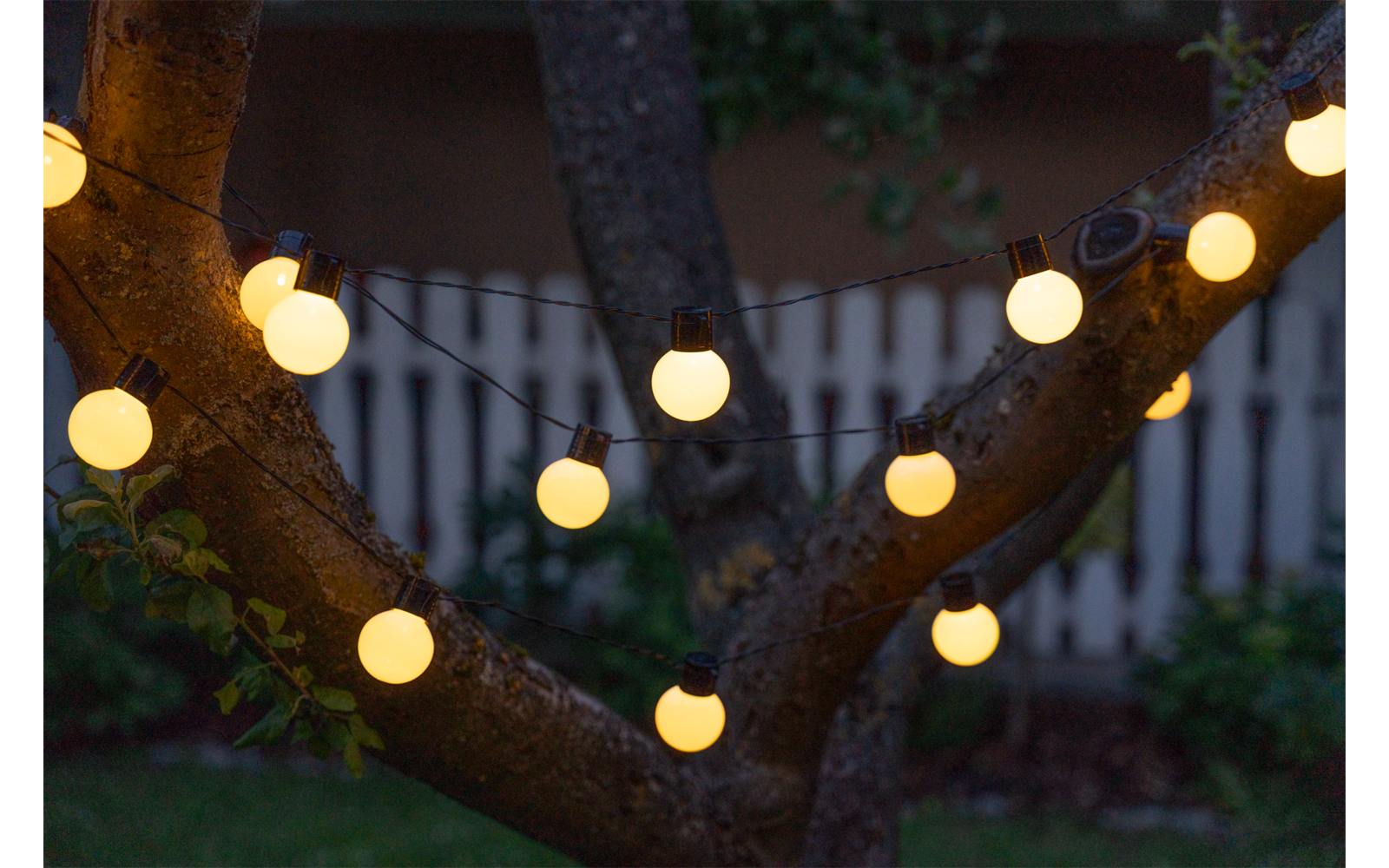 Berger Solar-Lichterkette 20 LED Kugeln