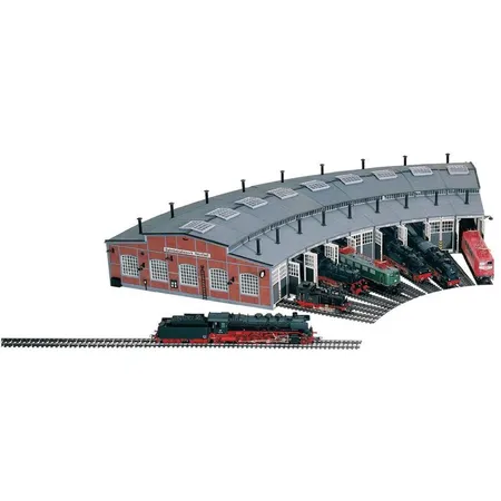 Fleischmann 6476 - Ringlokschuppen-Bausatz, Spur H0