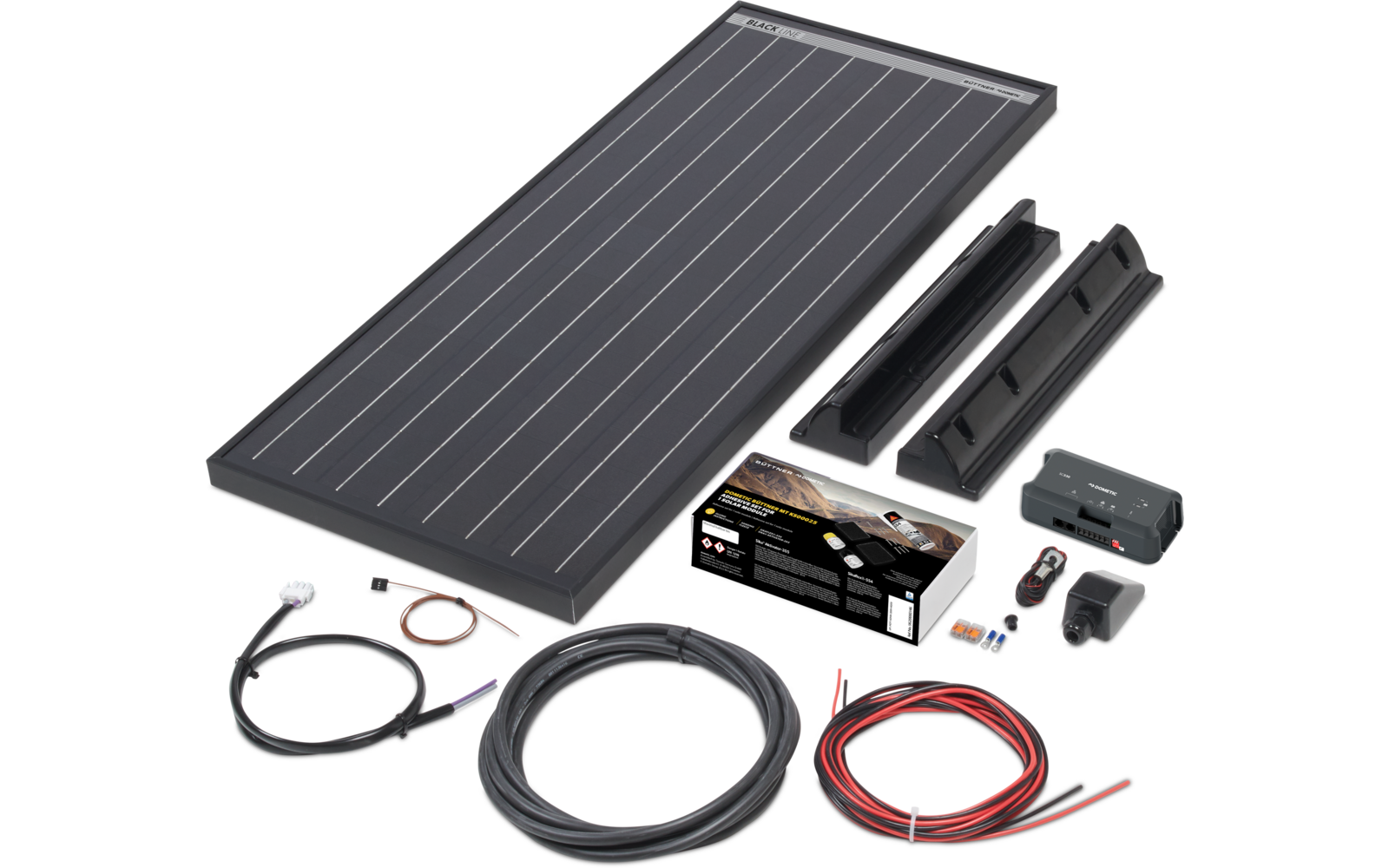 Büttner MT 75 MC Slim Black Line Solar-Komplettanlage 75 Wp
